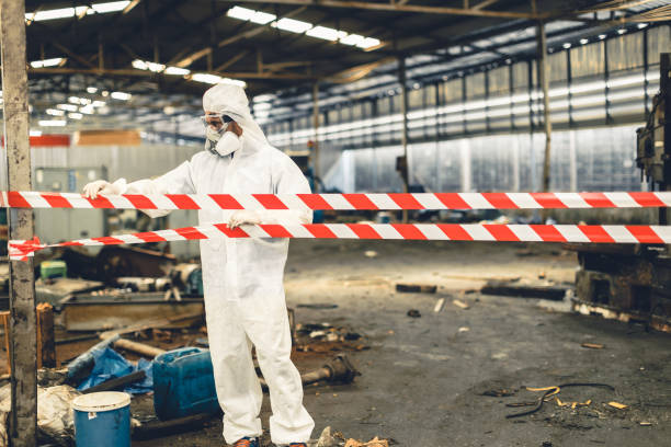Professional Biohazard technician working in Rogers, NE